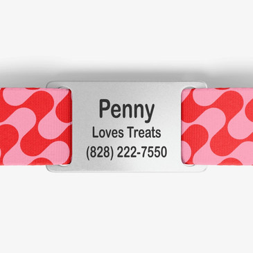closeup of nameplate personalization